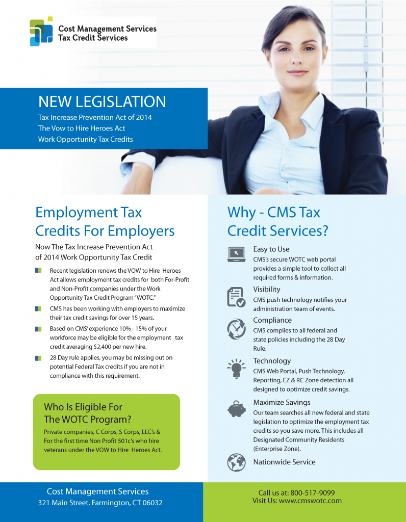 CMS WOTC Day 9/29 - Cost Management Services Work Opportunity Tax ...